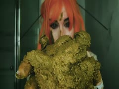 Surreal Babe and Fetish Scat Play